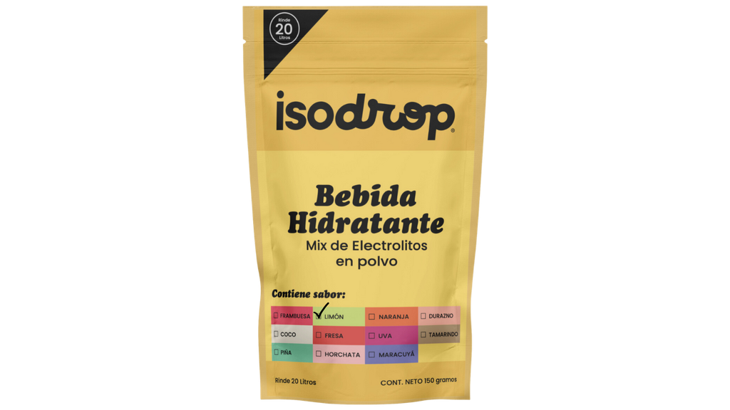 Bebida hidratante en polvo 20 Lts