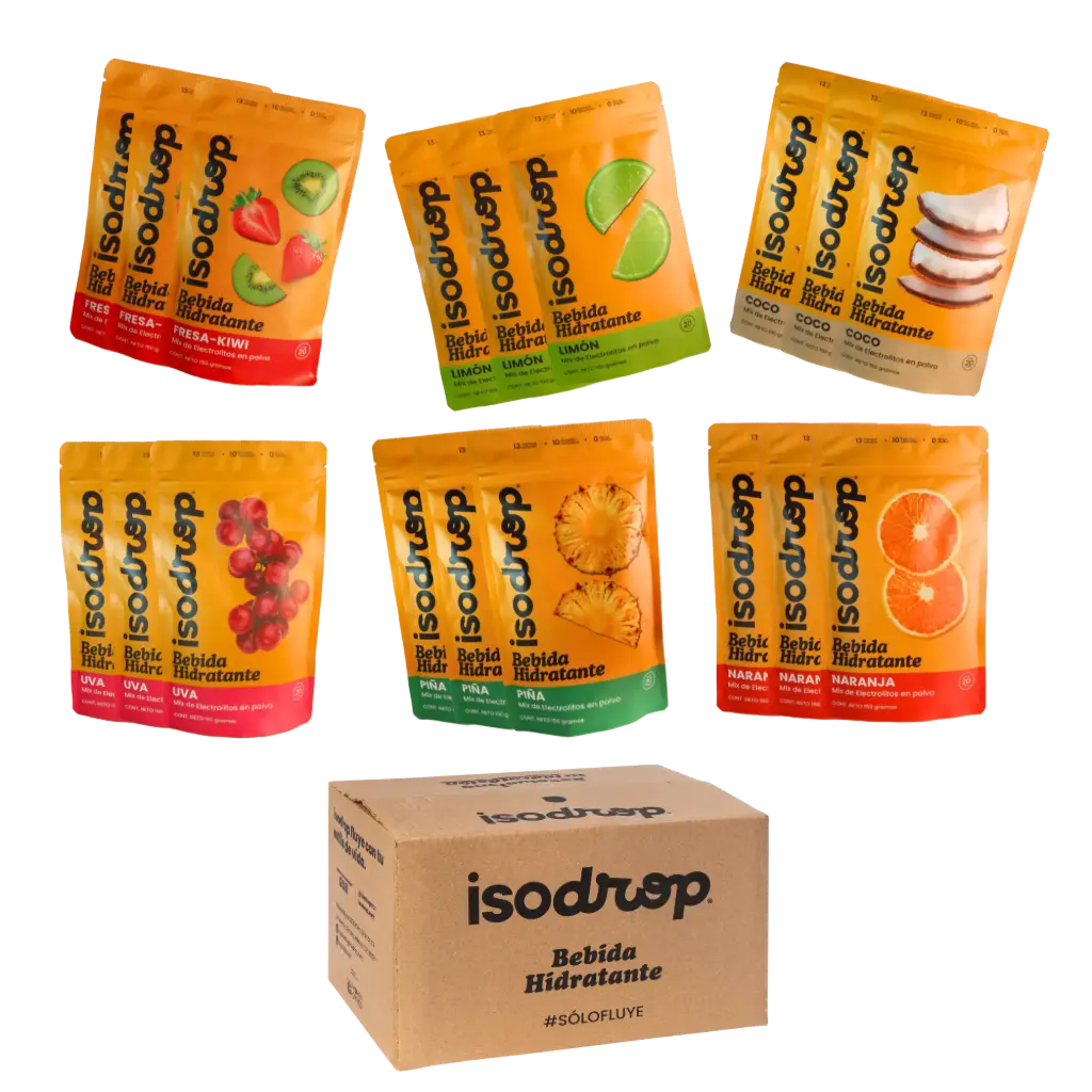 Caja de 18 sobres de 20 Lts - Sabores Mix