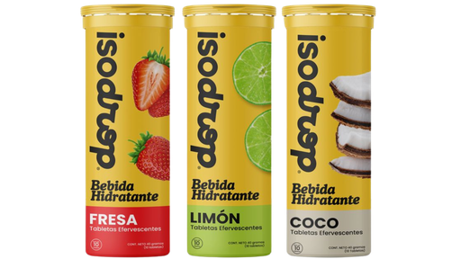 [KI-EF-M01] Pack de 3 Tubos Efervescentes - Sabores Mix